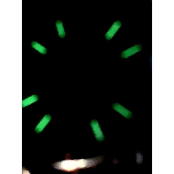 Armitron Men's Watch 20/5048SV Black Dial Day Date Quartz Leather Strap 40mm - Picture 7 of 14